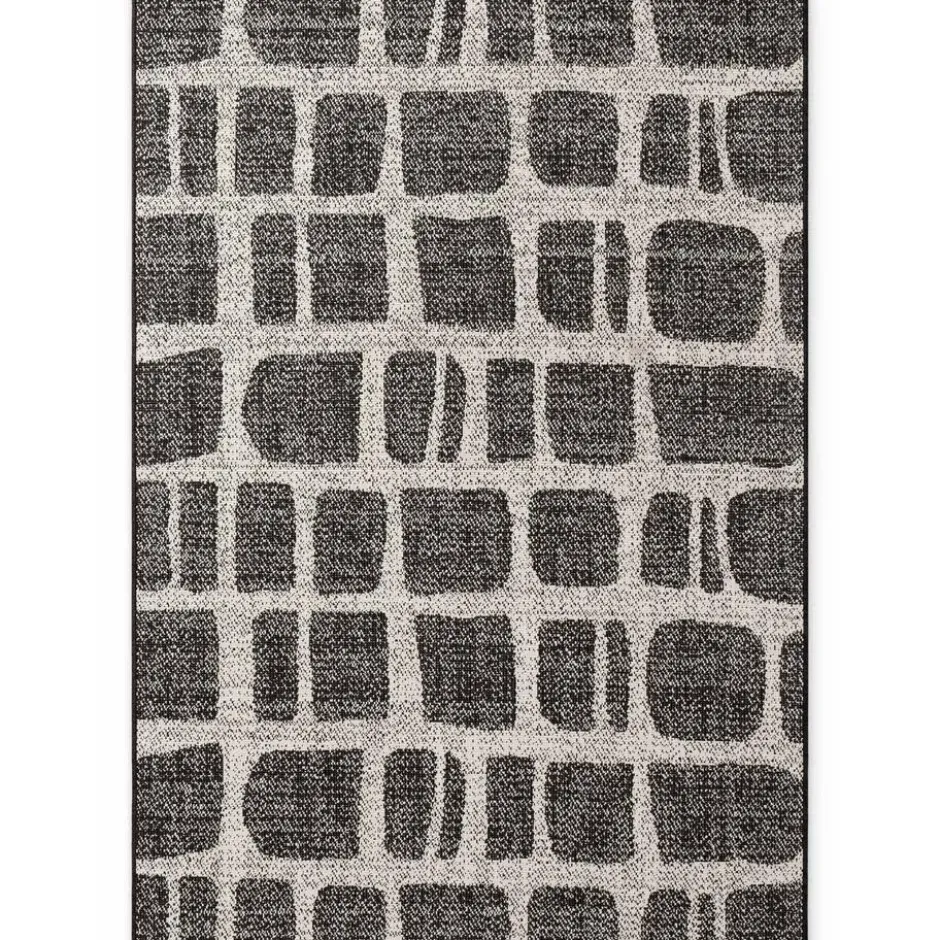Ted Baker Buitenkleed Haringey Zwart Wit - 200x300 CM