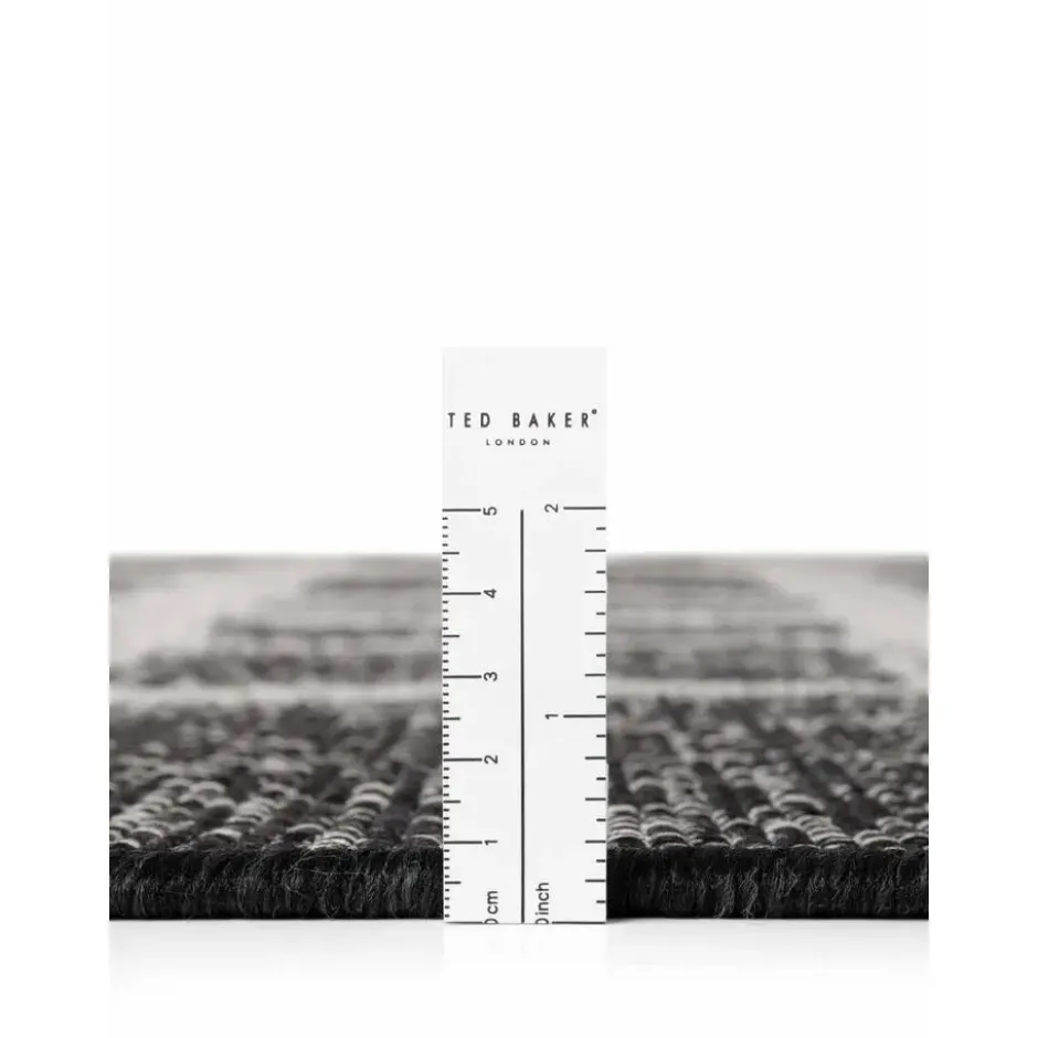 Ted Baker Buitenkleed Haringey Zwart Wit - 200x300 CM