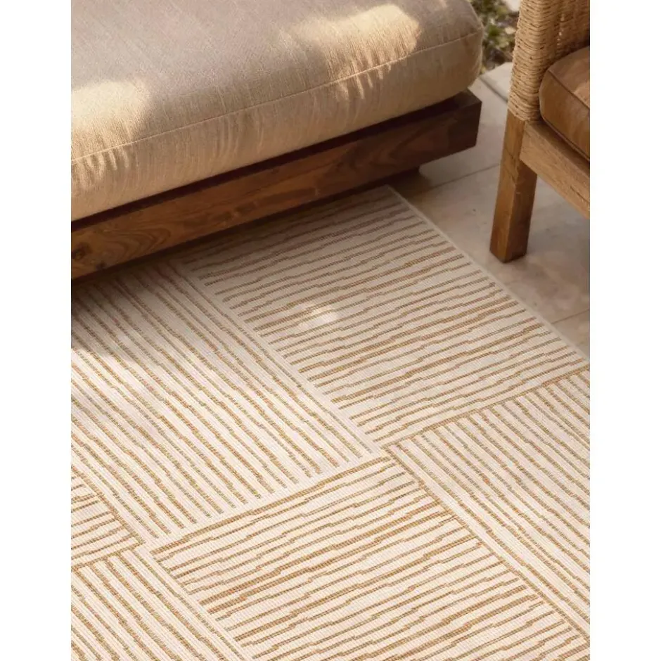 Ted Baker Buitenkleed Haringey Jute Wit - 120x170 CM