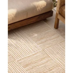 Ted Baker Buitenkleed Haringey Jute Wit - 200x300 CM