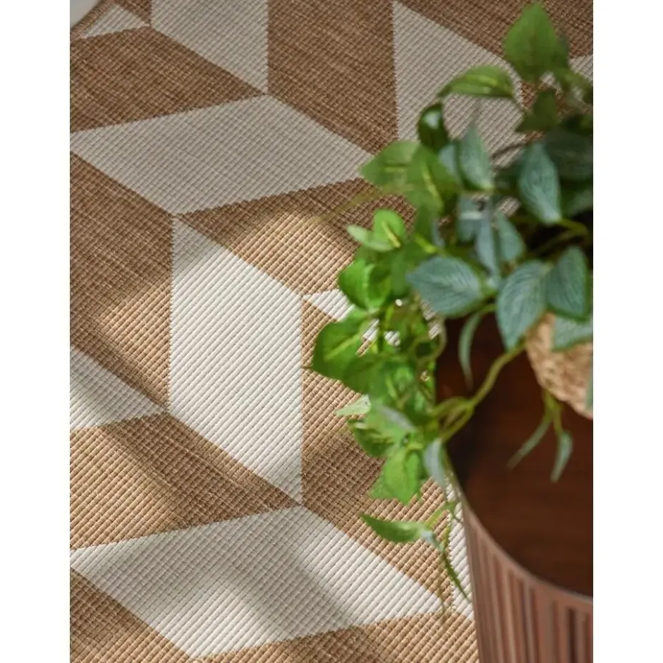 Ted Baker Buitenkleed Haringey Jute Wit - 160x230 CM