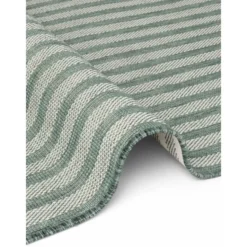 Ted Baker Buitenkleed Haringey Groen Wit - 160x230 CM