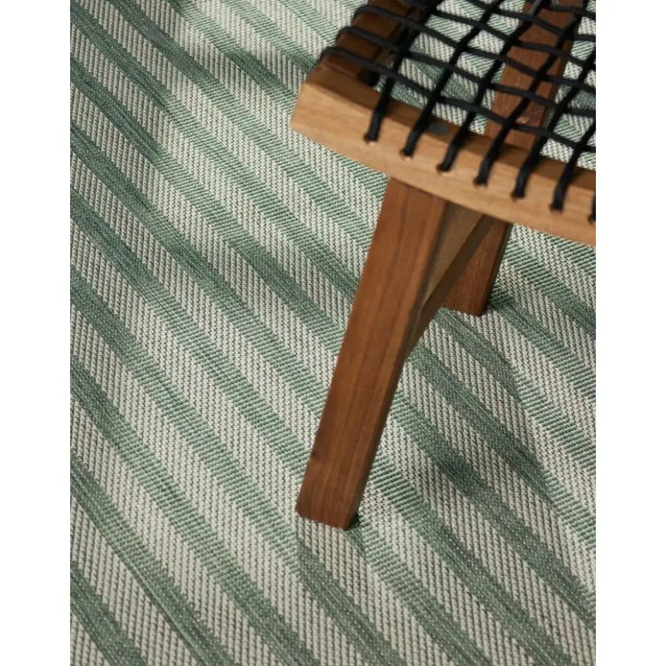 Ted Baker Buitenkleed Haringey Groen Wit - 160x230 CM