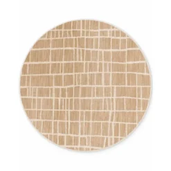 Ted Baker Rond Buitenkleed Haringey Jute Wit - 200 CM Ø