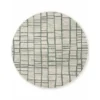 Ted Baker Rond Buitenkleed Haringey Groen Wit - 200 CM Ø
