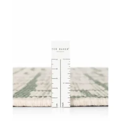 Ted Baker Rond Buitenkleed Haringey Groen Wit - 200 CM Ø