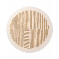 Ted Baker Rond Buitenkleed Haringey Jute Wit - 200 CM Ø