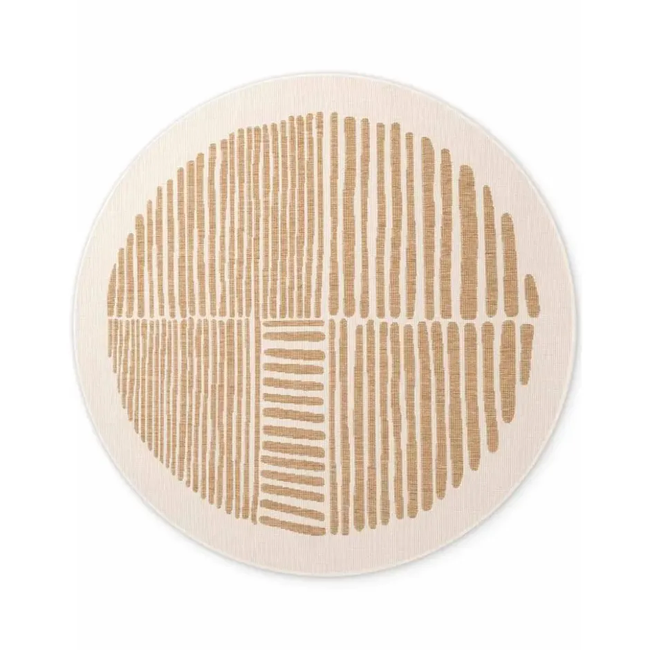 Ted Baker Rond Buitenkleed Haringey Jute Wit - 200 CM Ø