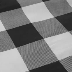 Ten Cate Eenpersoon Dekbedovertrek 140x200 - 100% Katoen - Milo Antraciet