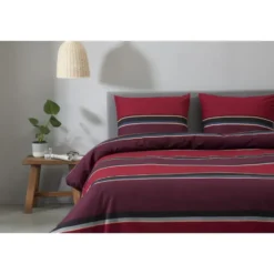 Ten Cate Katoenen Dekbedovertrek - 140x200/220 - Thor Rood