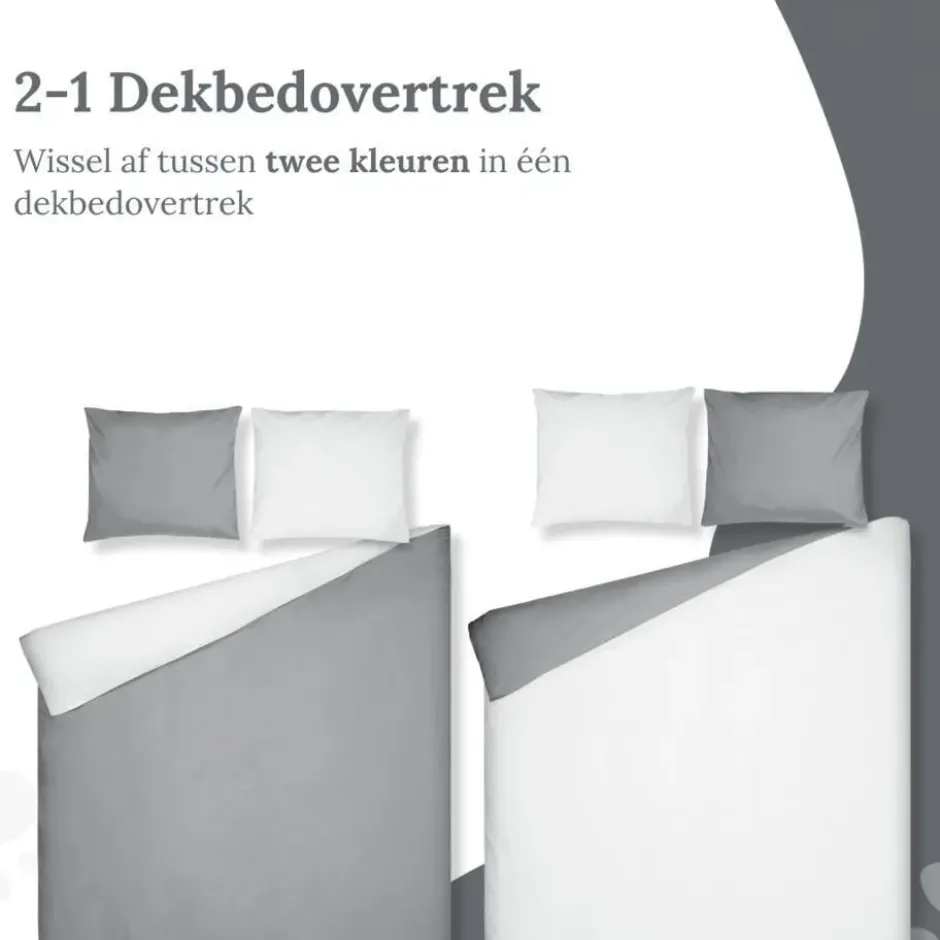 Ten Cate Katoenen Dekbedovertrek - 140x200/220 - Ibiza