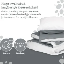 Ten Cate Katoenen Dekbedovertrek - 140x200/220 - Ibiza