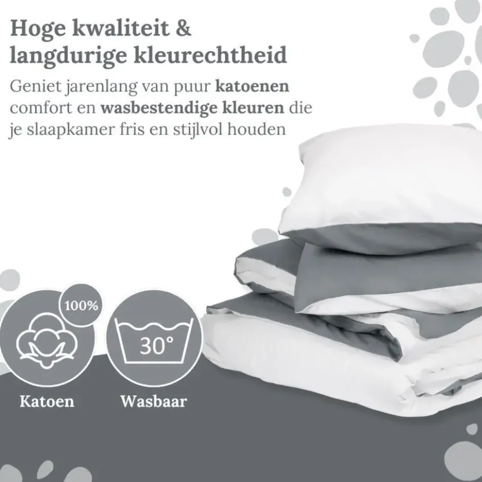 Ten Cate Katoenen Dekbedovertrek - 140x200/220 - Ibiza