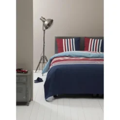 Ten Cate Katoenen Dekbedovertrek - 200x200/220 - Trone Stripe