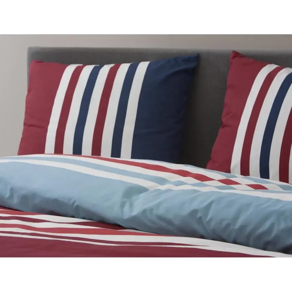 Ten Cate Katoenen Dekbedovertrek - 200x200/220 - Trone Stripe