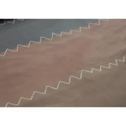 Ten Cate Katoenen Dekbedovertrek - 200x200/220 - Zig Zag Taupe