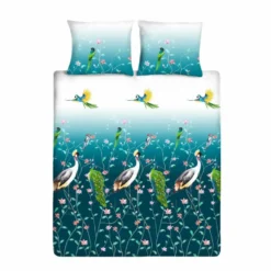 Ten Cate Katoenen Dekbedovertrek - 200x200/220 - Marit Blauw