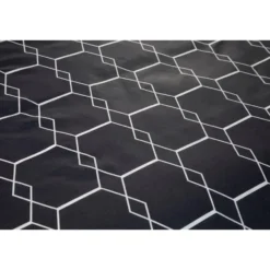 Ten Cate Katoenen Dekbedovertrek - 200x200/220 cm - Graphic Gray
