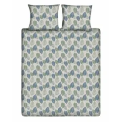 Ten Cate Katoenen Dekbedovertrek - 240x200/220 cm - Graphic Leaves