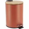 Tendance Badkamer prullenbak Bamboo vibe - soft close - 3 ltr