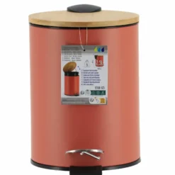 Tendance Badkamer prullenbak Bamboo vibe - soft close - 3 ltr
