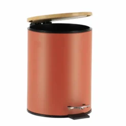 Tendance Badkamer prullenbak Bamboo vibe - soft close - 3 ltr