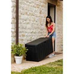 Toomax Bravo opbergbox - 270 liter - antraciet