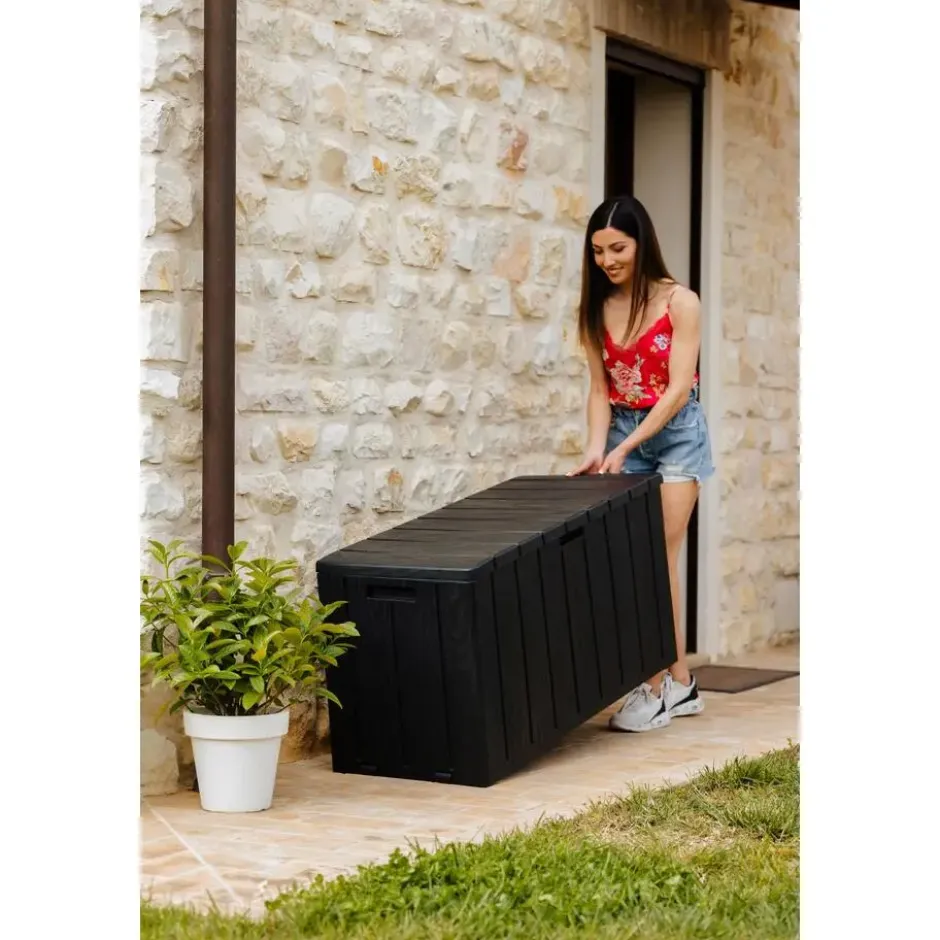 Toomax Bravo opbergbox - 270 liter - antraciet