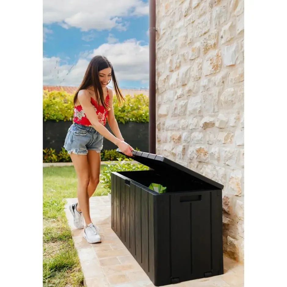 Toomax Bravo opbergbox - 270 liter - antraciet
