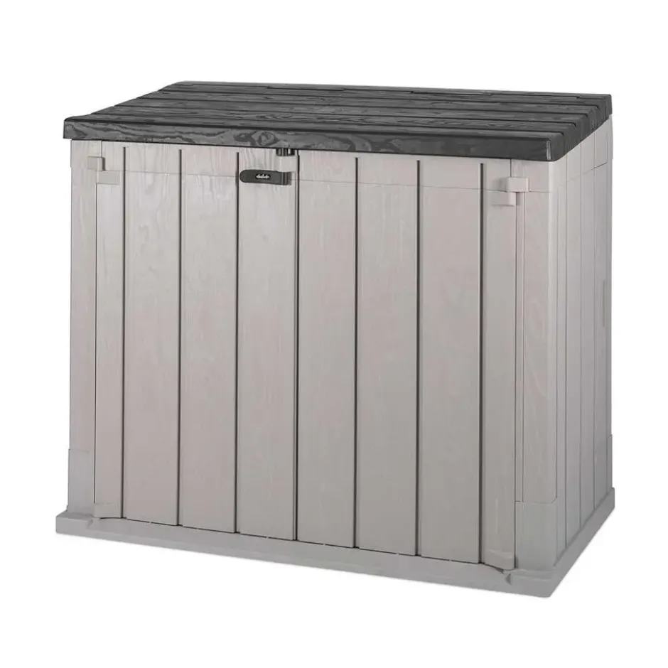 Toomax Stora way opbergbox 842 liter - taupe donker grijs