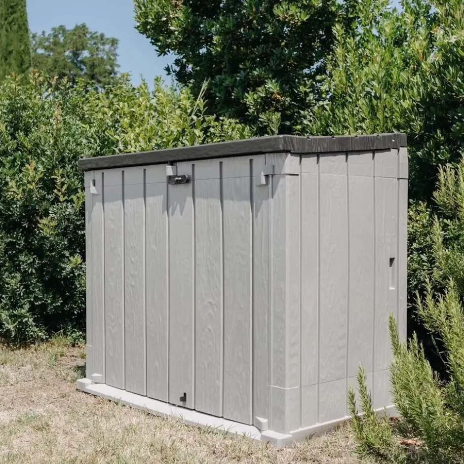 Toomax Stora way opbergbox 842 liter - taupe donker grijs