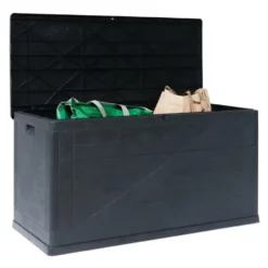 Toomax Wood opbergbox - 420L - Antraciet