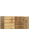 Toro-Hoge kast met 2 deuren in eikenlook