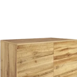 Toro-Hoge kast met 2 deuren in eikenlook
