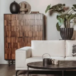 Tower Living - Dimaro opbergkast - 120 cm - bruin