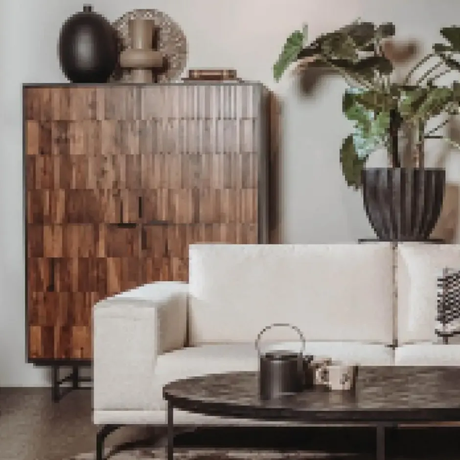 Tower Living - Dimaro opbergkast - 120 cm - bruin