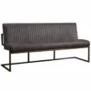 Tower Living - Ferro eetkamerbank - 135 cm - antraciet