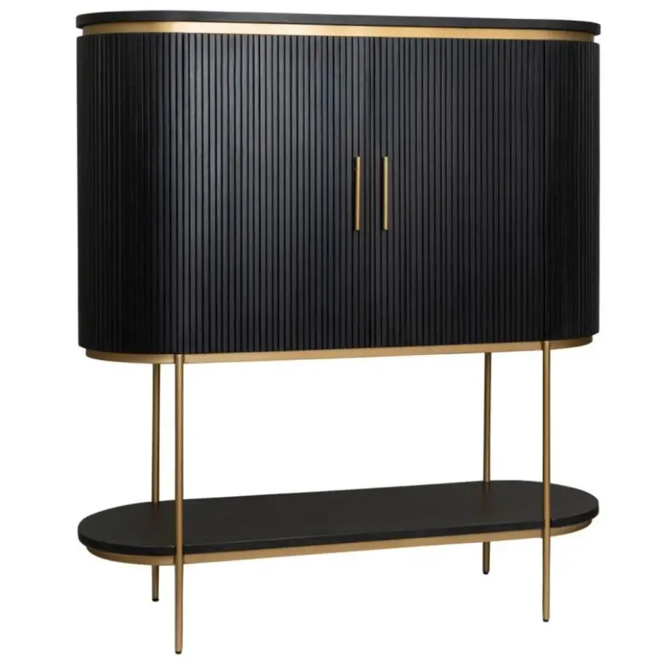 Tower Living - Rivello barkast - 135 cm - zwart