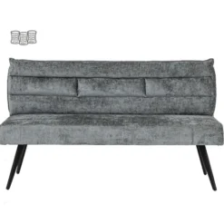 Tower Living - Rosora eetkamerbank - 160 cm - grijs