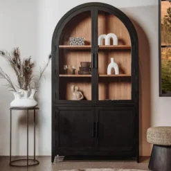 Tower Living - Rotondi buffetkast - 120 cm - zwart