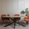 Tower Living Silvi eettafel visgraat naturel 240x100x78