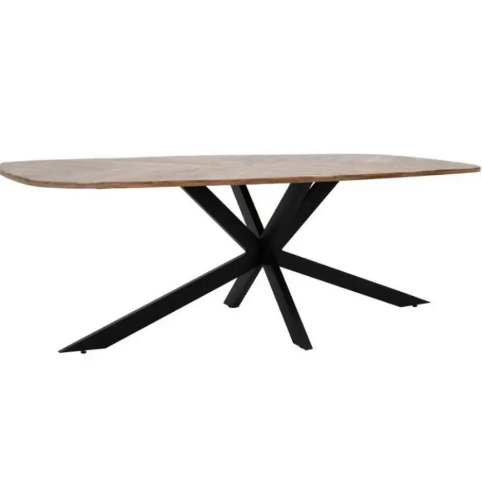 Tower Living Silvi eettafel visgraat naturel 240x100x78