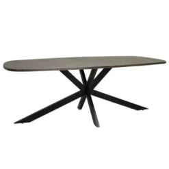 Tower Living Silvi eettafel visgraat olijfbruin 240x100x78