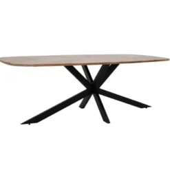 Tower Living Silvi eettafel visgraat naturel 220x110x78