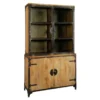 Tower living vitrinekast Basto 4 drs mango naturel matt 120x45x210cm