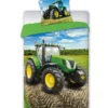 Tractor dekbedovertrek - Eenpersoons - 140 x 200 cm - Multi