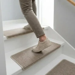 Trapmaantje Cortona - Beige - Rechthoek - 15 Stuks
