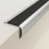 Trapprofiel afgerond zilver 44 x 45 x 1000 mm - 1 Stuk