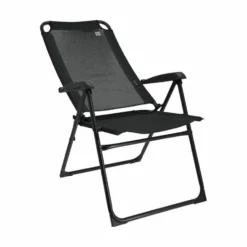 Travellife Como standenstoel met voetenbank - blend grey