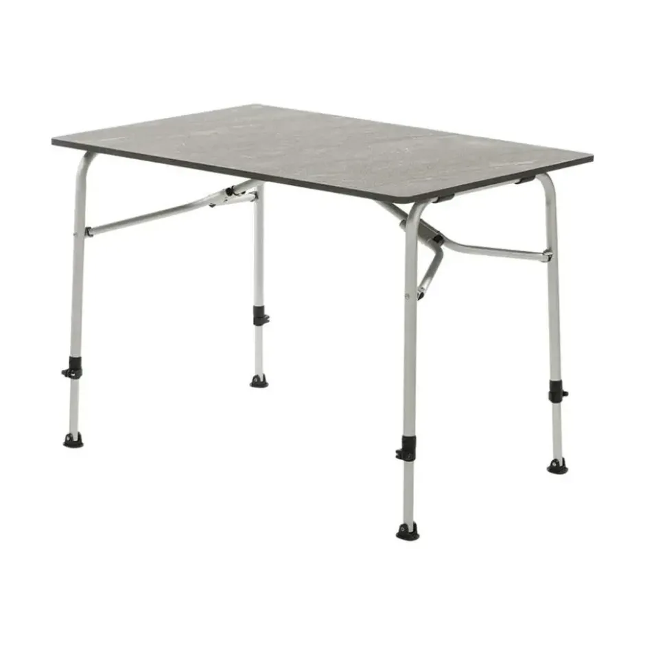 Travellife Sorrento inklapbare kampeertafel dark grey - 100x70x72,5 cm